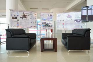 Выставки внутри ФСК